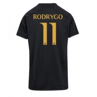 Real Madrid Rodrygo Goes #11 Kolmaspaita Naiset 2023-24 Lyhythihainen
